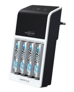 Akku-Ladegerät Comfort Plus + 4× AA 2100mAh