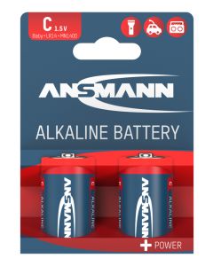Alkaline Batterie Baby C / LR14 2er Papierblister