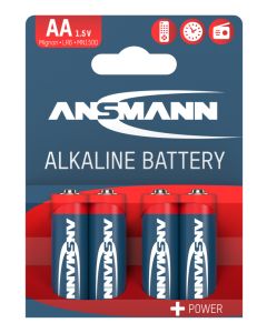 Alkaline Batterie Mignon AA / LR6 4er Papierblister