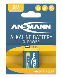 X-Power Alkaline Batterie Block E / 6LR61 1er Papierblister