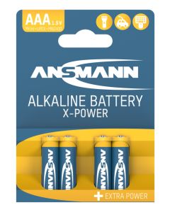 X-Power Alkaline Batterie Micro AAA / LR03 4er Papierblister