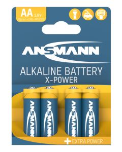 X-Power Alkaline Batterie Mignon AA / LR6 4er Papierblister