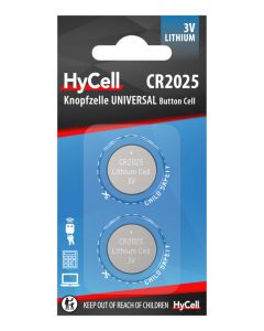 Lithium Knopfzellen CR2025