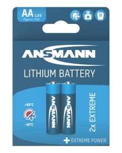 Lithium Batterie Mignon AA / FR6 2er Blister