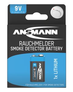 10-Jahres Batterie für Rauchmelder 9V Lithium E-Block