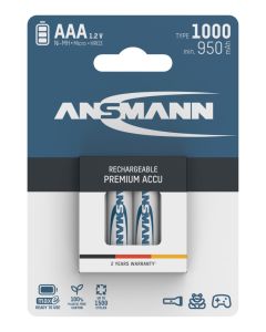 NiMH Akku Micro AAA Typ 1000 (min. 950 mAh) 4er Blister