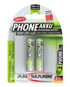 Dect NiMH Akku Mignon AA 800 mAh maxE 2er Blister
