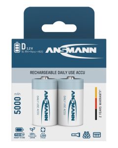 NiMH Akku Mono D 5000 mAh maxE 2er