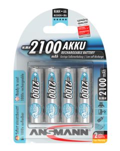 NiMH Akku Mignon AA 2100 mAh maxE 4er Blister