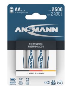  NiMH Akku Mignon AA Typ 2500 (min. 2400 mAh) maxE 4er Blister
