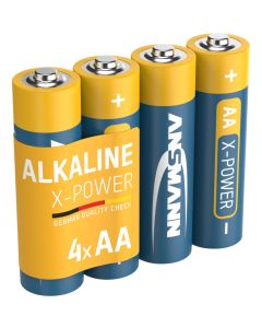 X-Power Alkaline Batterie Mignon AA / LR6 4er Schrumpffolie